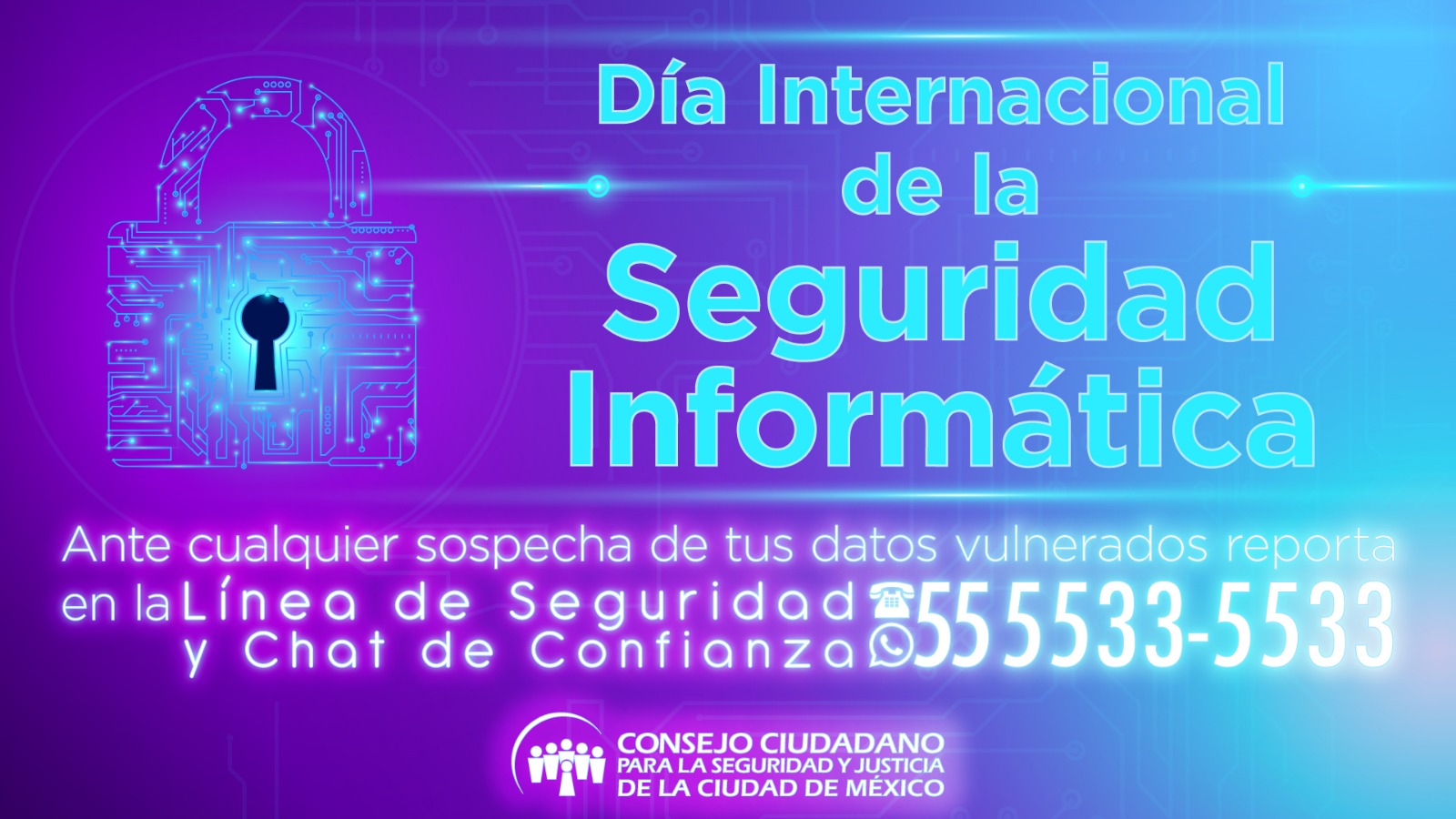 MÁS DE 13 MIL 600 PERSONAS BUSCAN APOYO  DEL CONSEJO CIUDADANO ANTE CIBERDELITOS